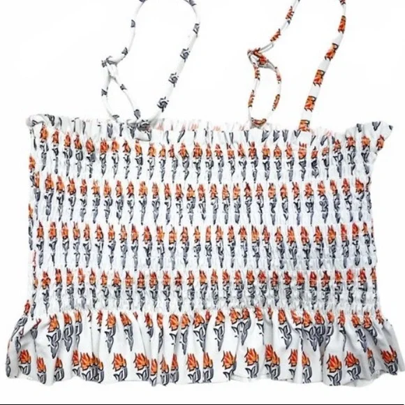 Smocked Bikini Tube Top NWOT - Picture 6 of 6